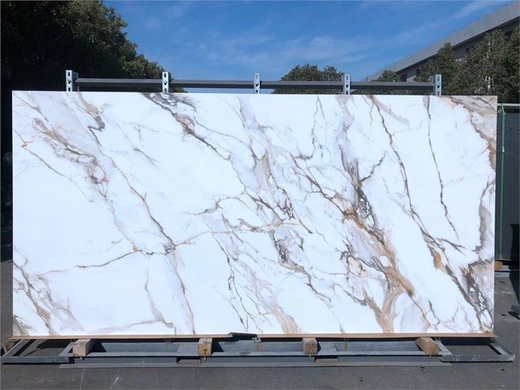 Calacatta Lussu-Sintered Stone Tile