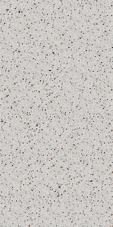 Madum tal-porċellana b'effett terrazzo